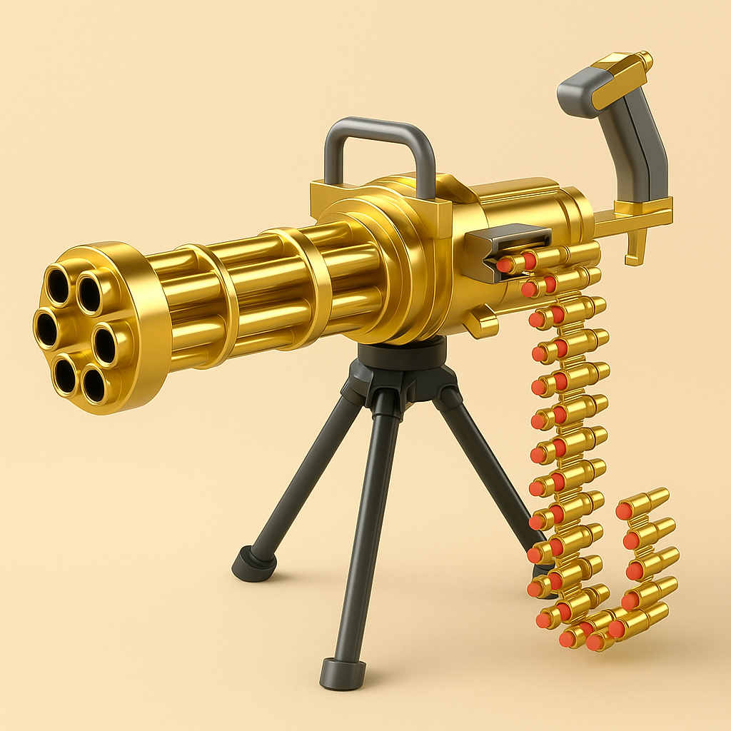 Groot Speelgoedpistool 115 cm – Elektrisch Neppistool Kinderen