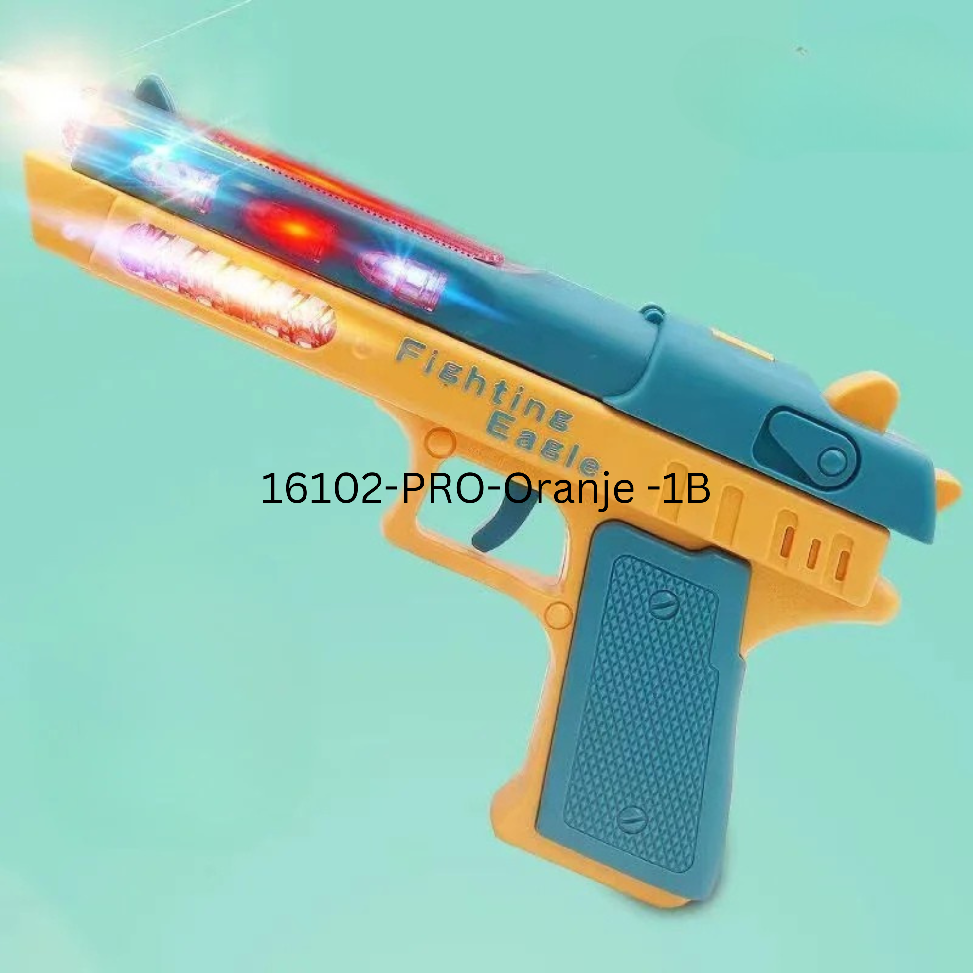 LED Speelgoedpistool met Geluid – Licht & Geluidseffecten Kinderen