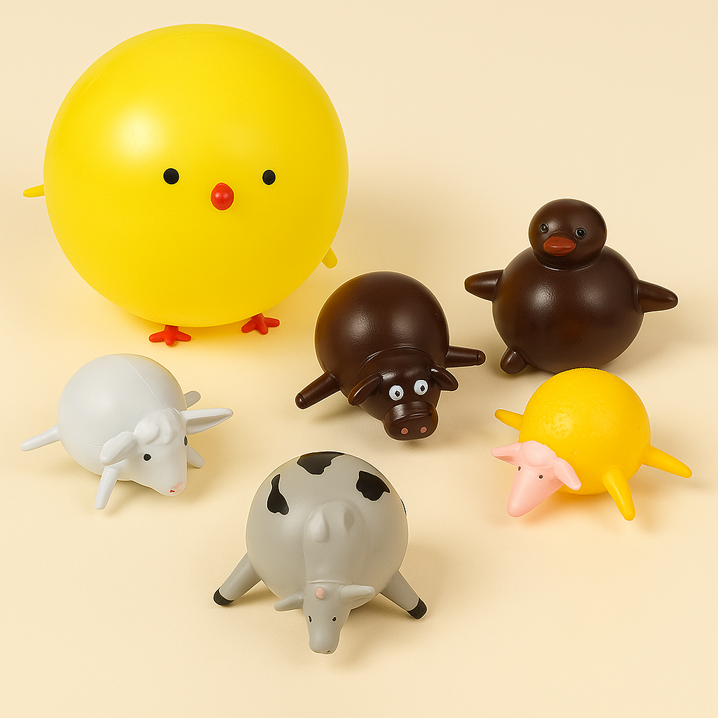 Dinosaurus Stressballen Kinderen – 3 Stuks Opblaasbare Ventballen