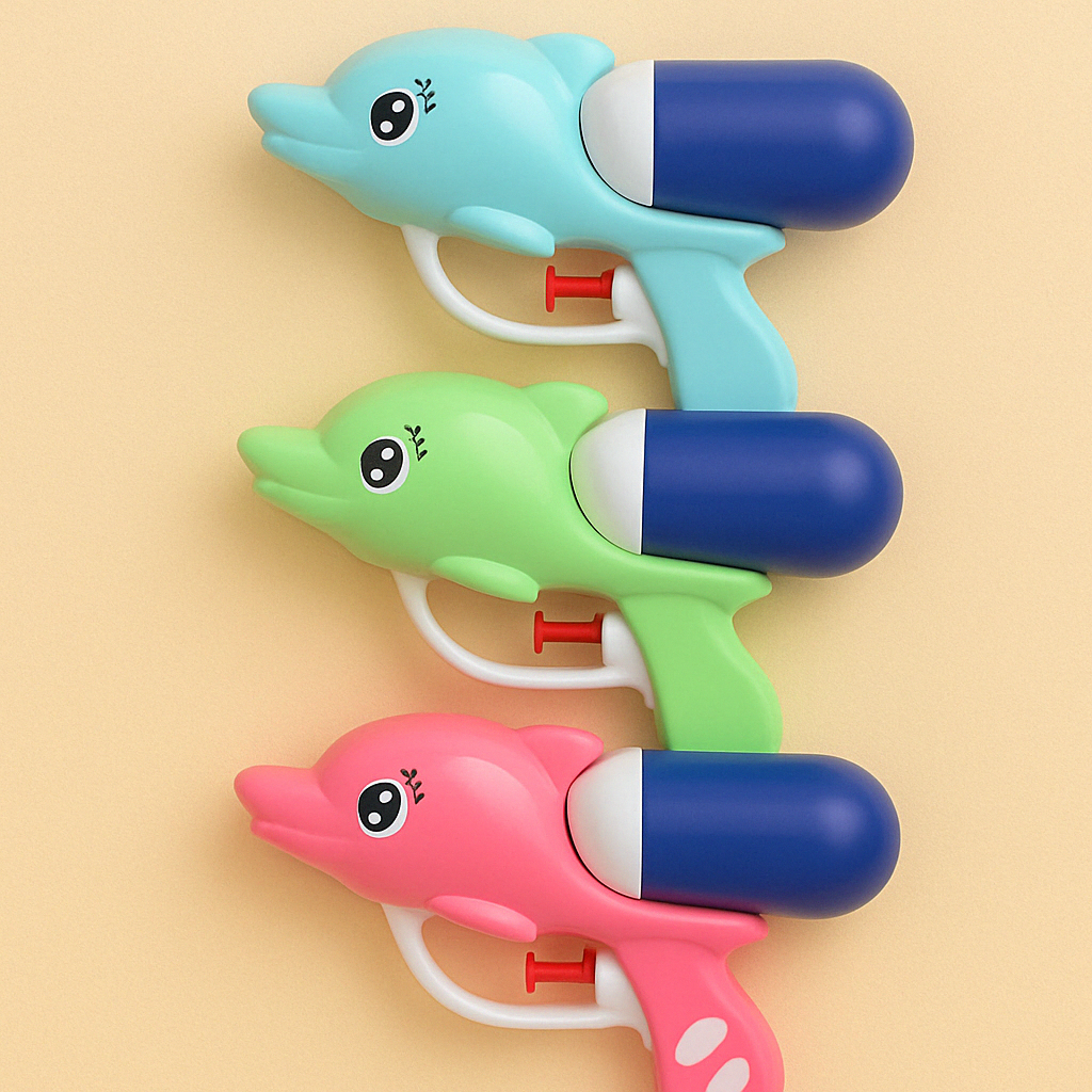 Cartoon Dolfijn Ruimte Waterpistool