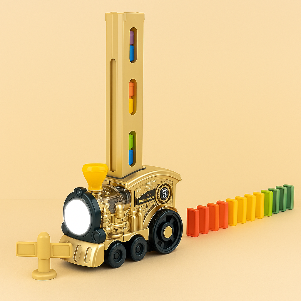 Elektrische Domino Trein – Automatisch Dominospel voor Kinderen (3+)