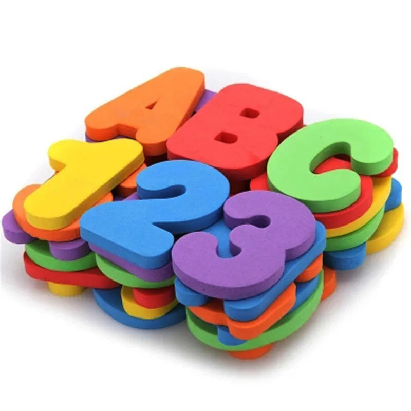 36-delige Educatieve Speelset – Cijfers, Letters, Dieren & Voertuigen