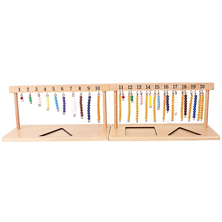 Montessori Wiskunde Speelgoed 1-20 – Telspel voor Kinderen (3-6 jaar)