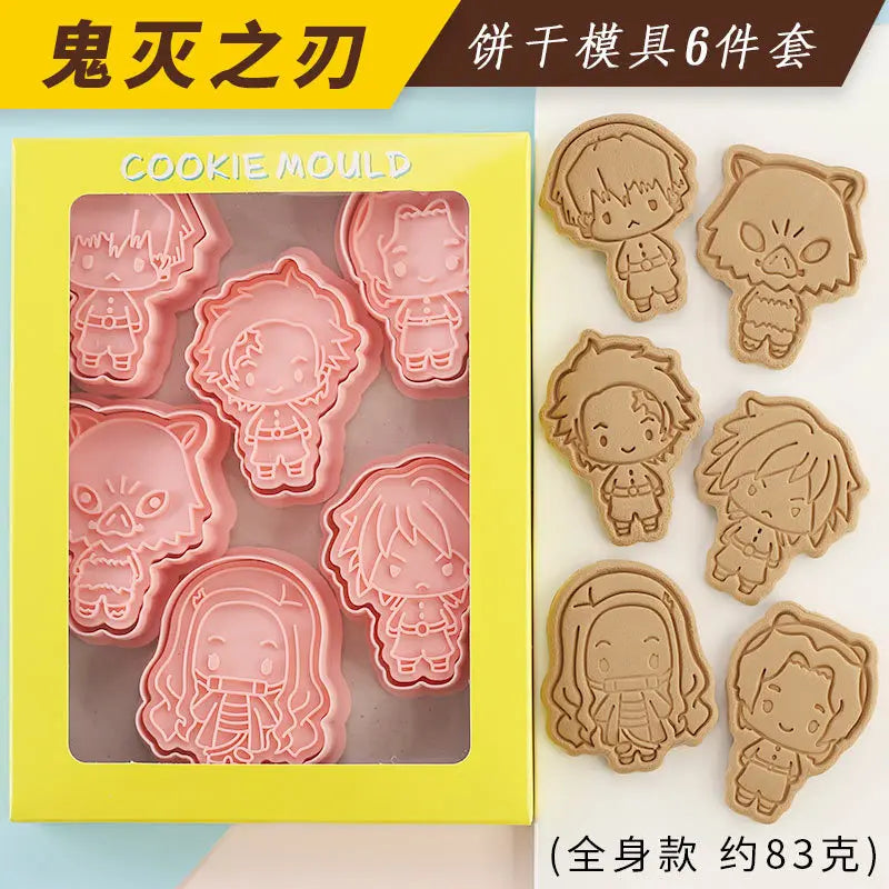 Pokémon Koekjesvormen – Set van 6 | Bakvormen voor Kinderen & Fans