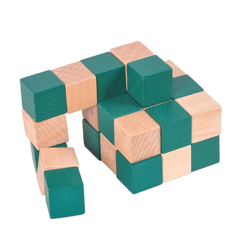 IQ Houten Draak Puzzel – Montessori Speelgoed 3-6 Jaar