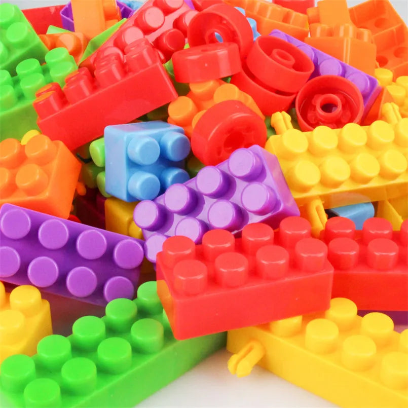 160 Stuks Plastic Bouwstenen