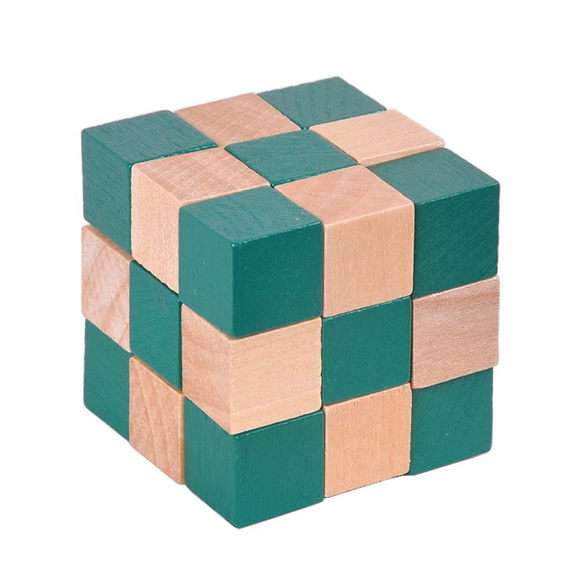 IQ Houten Draak Puzzel – Montessori Speelgoed 3-6 Jaar