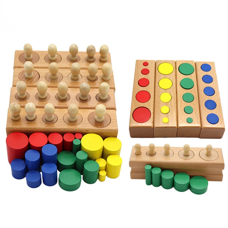 Montessori Houten Speelgoed – Educatief & Kleurrijk – 3-6 Jaar
