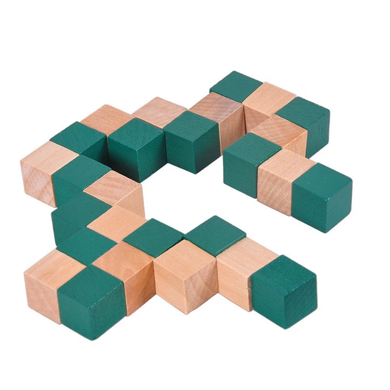 IQ Houten Draak Puzzel – Montessori Speelgoed 3-6 Jaar