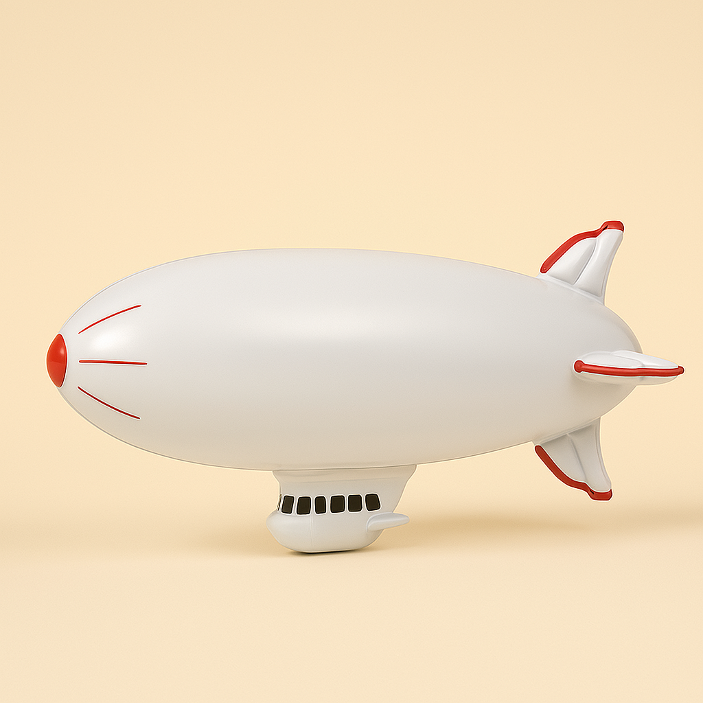 Opblaasbaar Luchtschip Model