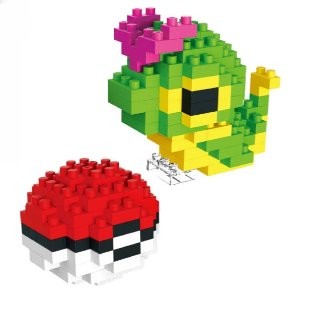 Pokemon Pikachu Bouwstenen – Mini Blokken Set Compatibel met LEGO