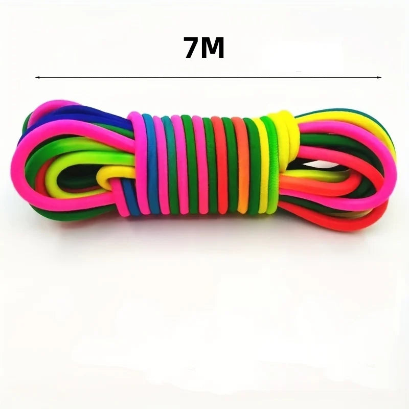 Rubberen Springband 5–10m – Klassiek Springtouw Speelgoed Kinderen
