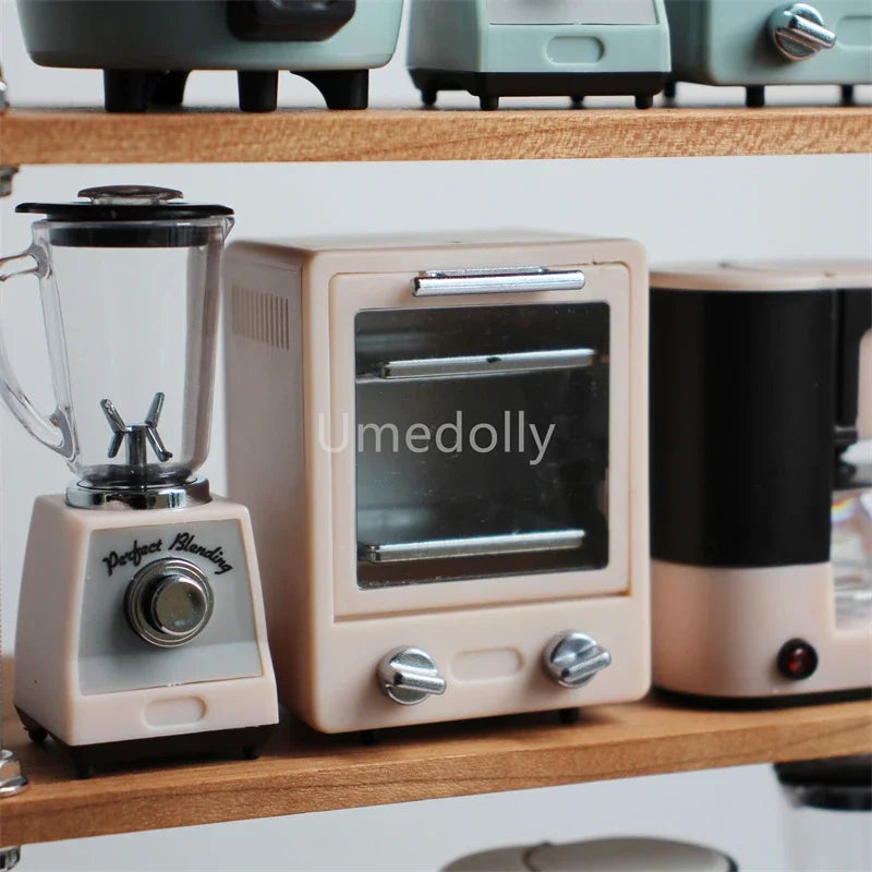 Mini Juicer & Koffiezetapparaat – Poppenhuis Accessoires 1:6