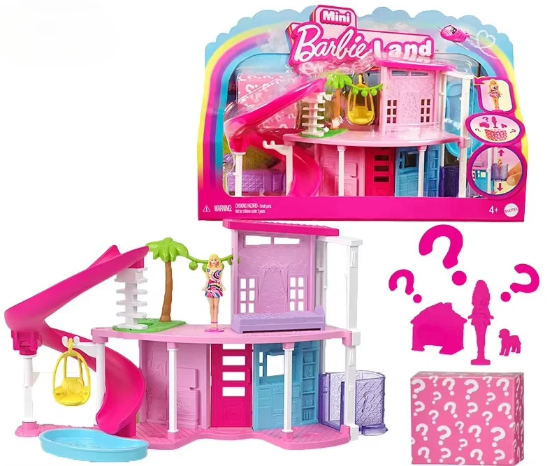 Mini BarbieLand Poppenhuisset – Meubels voor Barbie 1/6 Schaal