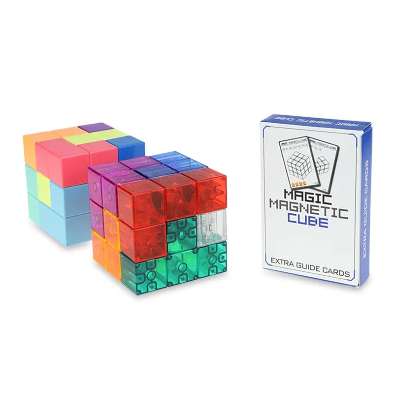 Magnetische Kubus Bouwstenen 3D – DIY Fidget Speelgoed 12+ Jaar