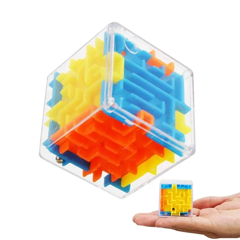 3D Doolhof Kubus – Magische Puzzel Uitdaging voor 12+ en Volwassenen