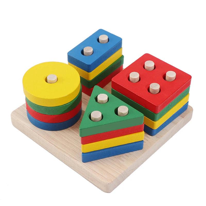 Houten Montessori Puzzel – Letters & Cijfers voor Kind (3-6 jaar)