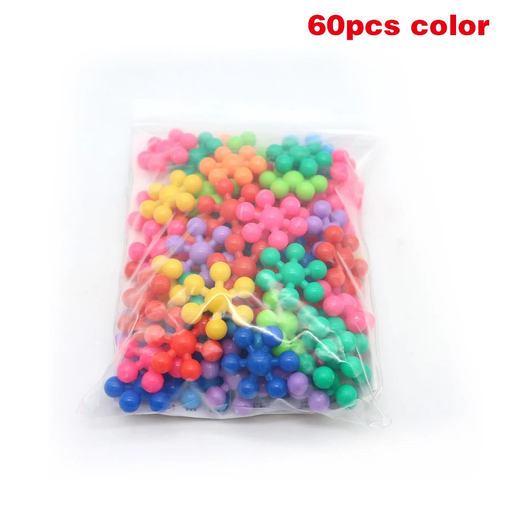 60x Bouwstenen in Macaron Kleur – Creatief Speelgoed