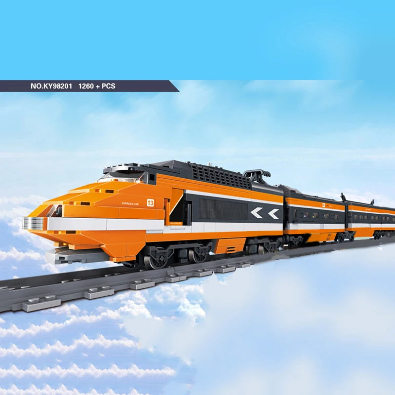Technische City Power Train – Elektrische Bouwtrein voor Kinderen