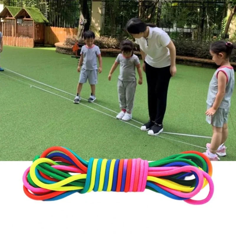 Rubberen Springband 5–10m – Klassiek Springtouw Speelgoed Kinderen