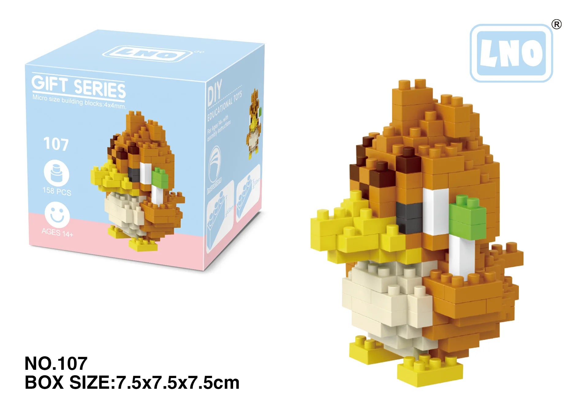 Pokemon Nanoblocks – Charizard & Kyogre Bouwset (14+ Jaar)