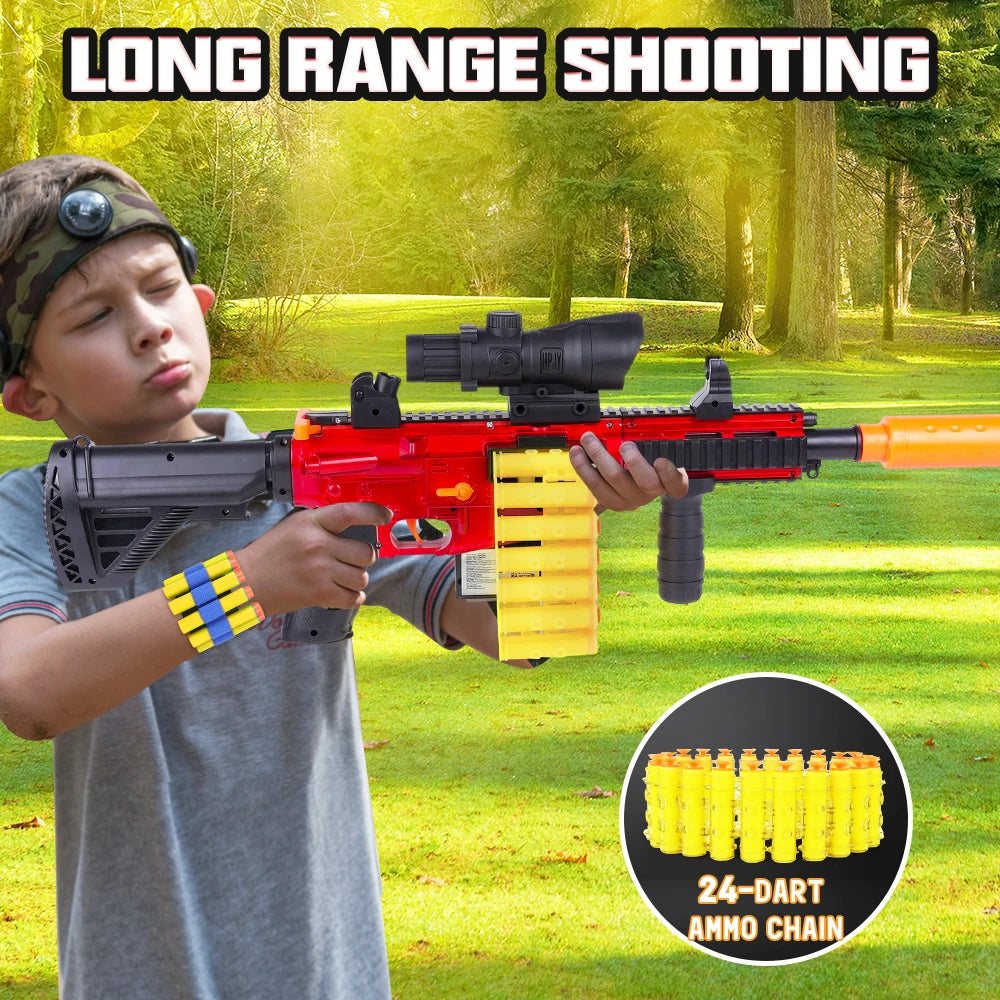 VATOS Blaster Speelgoedpistool – Foam Shell Worp voor Kinderen