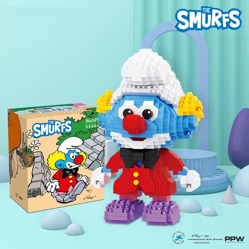 BALODY Smurfen Bouwstenen – Gargamel & Smurfette Set (LEGO compatibel)