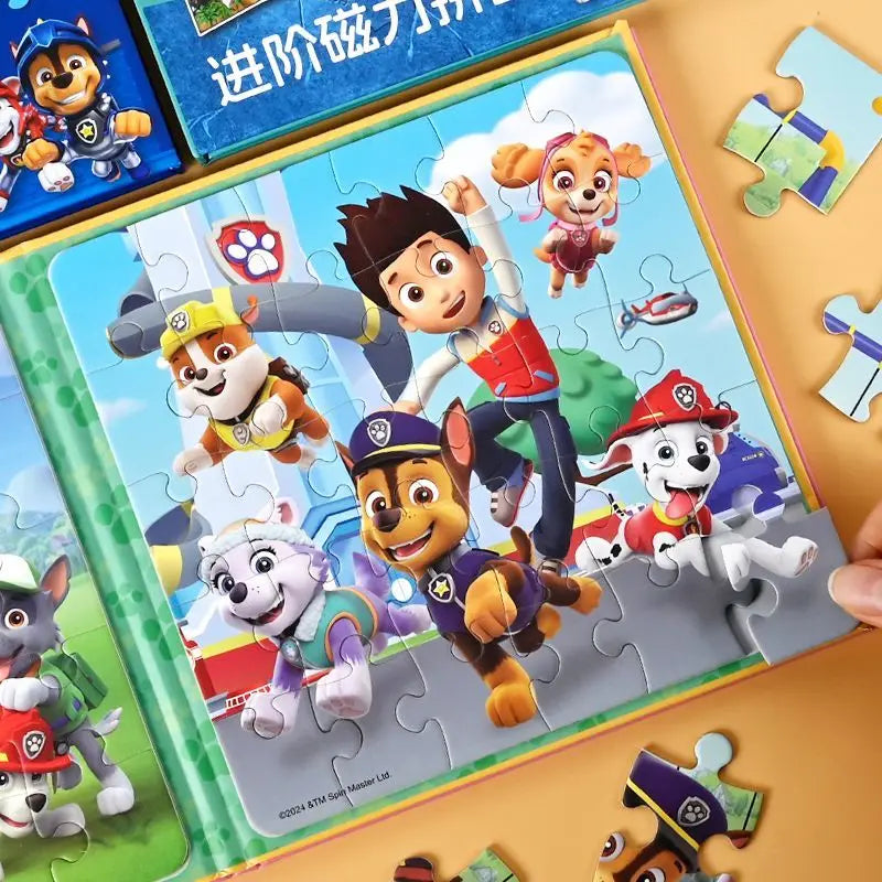 Paw Patrol Magnetische Puzzel – Educatief Speelgoed (3-12 jaar)