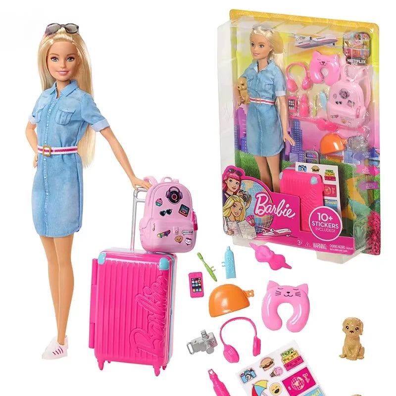 Reizen Barbie Pop met Kleding – Mode & Avontuur in Eén