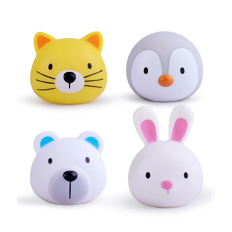 LED Badspeelgoed Dieren – Lichtgevende Waterfiguren voor Baby & Peuter