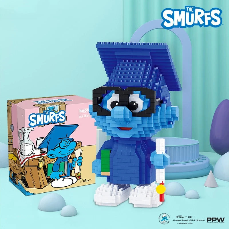 BALODY Smurfen Bouwstenen – Gargamel & Smurfette Set (LEGO compatibel)