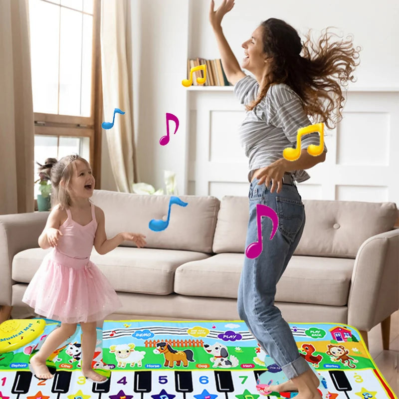 Pianomat Kinderen – Interactieve Muziekmat met Geluid 3-6 Jaar
