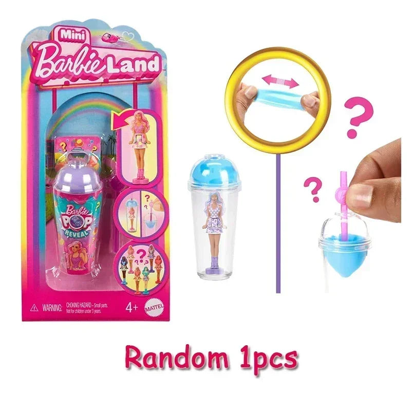Mini BarbieLand Pop – 3.8 cm Barbie in 1/6 Schaal voor Verzamelaars