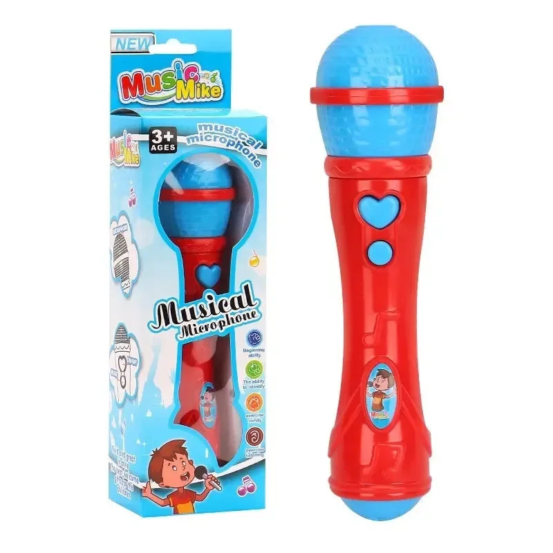 Kindermicrofoon Speelgoed – Simulatie Microfoon met Geluid (3-10 jaar)