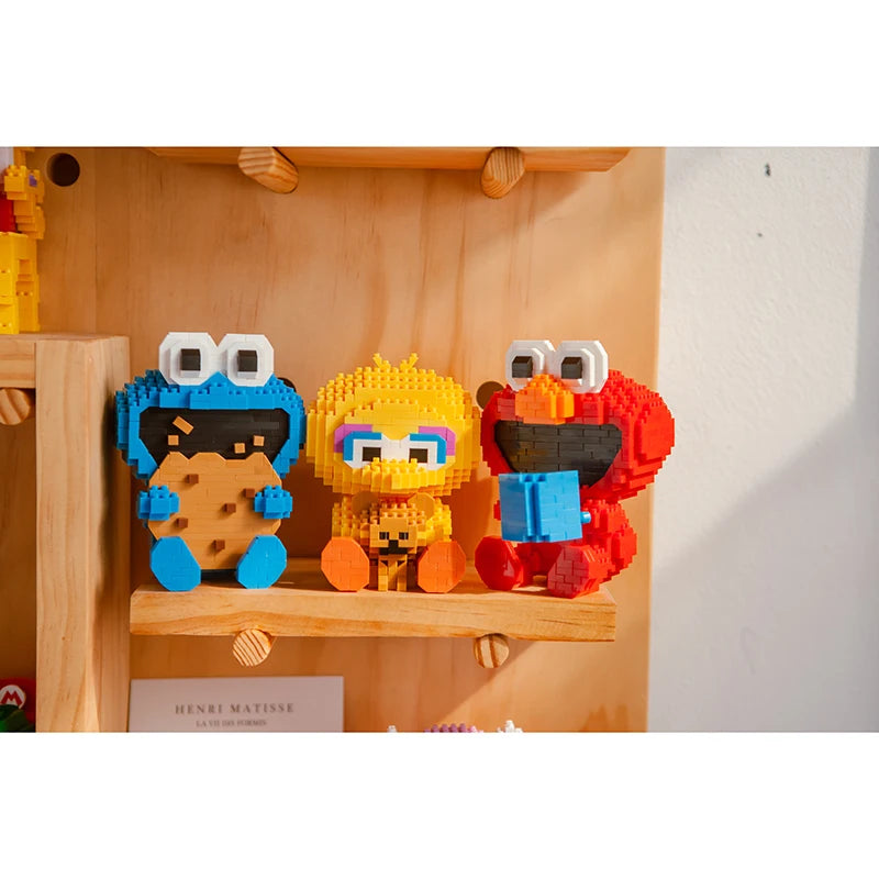 Koekiemonster Mini Bouwset – 7147A Sesamstraat Blokken (18+)