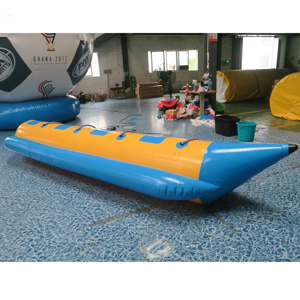 Opblaasbare Bananenboot 6/8/10 Personen – Watersport voor Kinderen