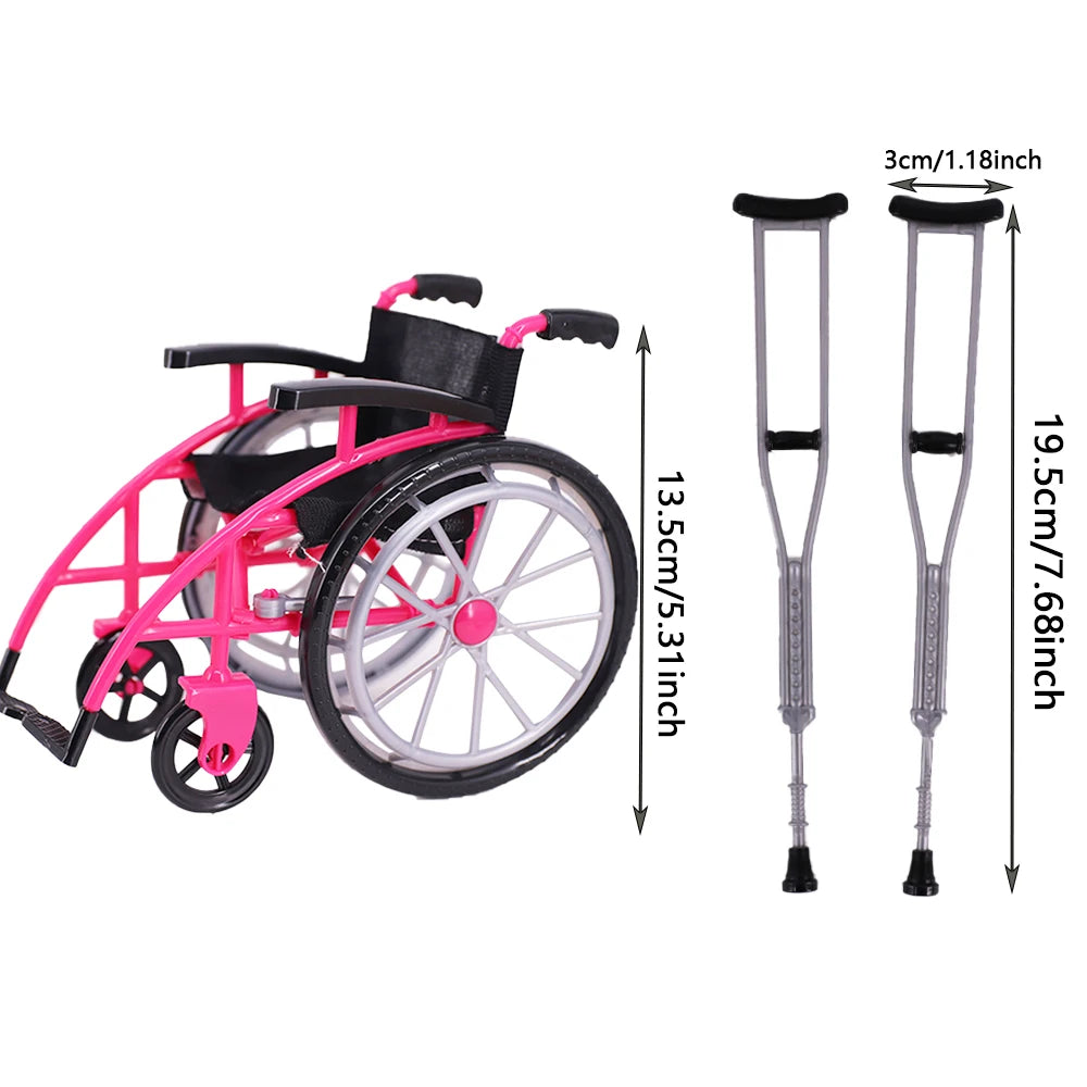 Barbie Dokterskleding & Accessoires – 1:6 Poppenhuis Zorgset