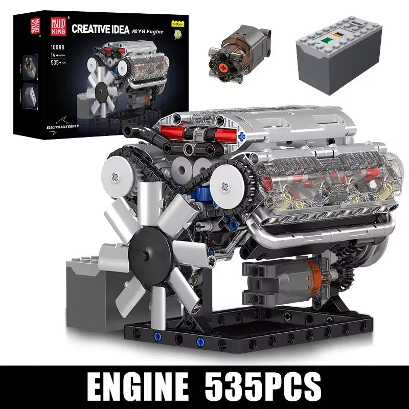 Mold King 10088 Technische Bouwset – Gemotoriseerd LEGO Model (14+)