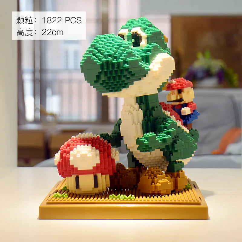 Super Mario Micro Bouwstenen – Prinses Peach Set (14+ Jaar)