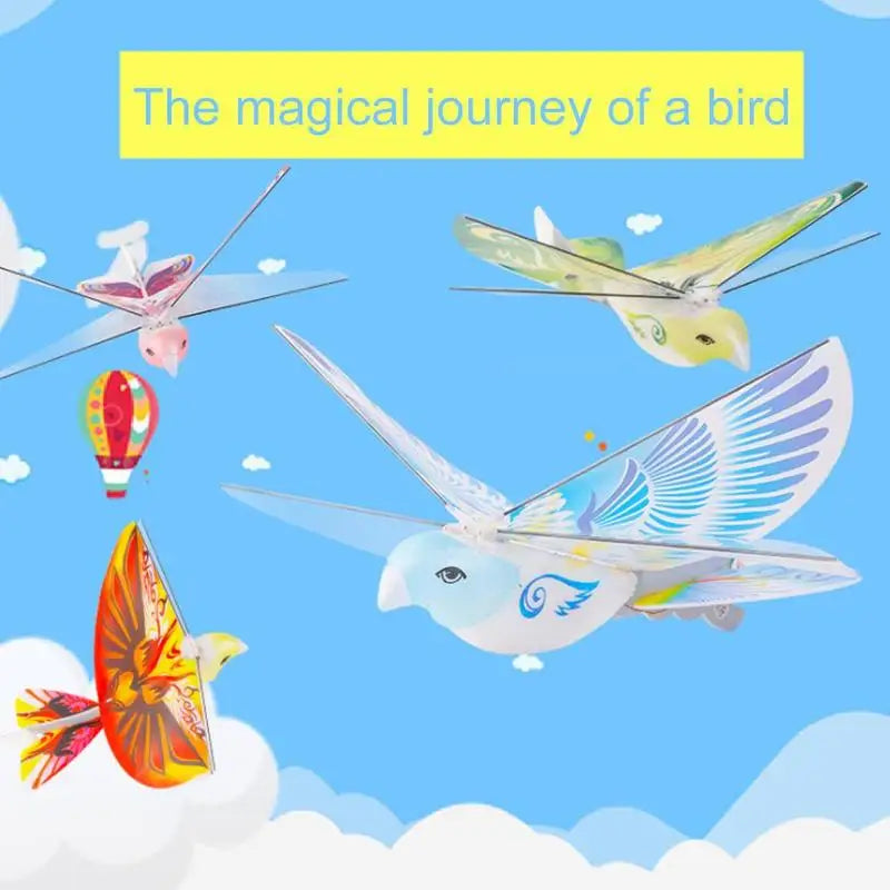 Mini RC Vliegende Vogel – Elektronisch Speelgoed met 360° Draaifunctie