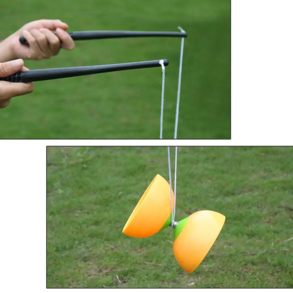 Zachte Chinese Diabolo voor Kinderen – Circus Speelgoed & Coördinatie