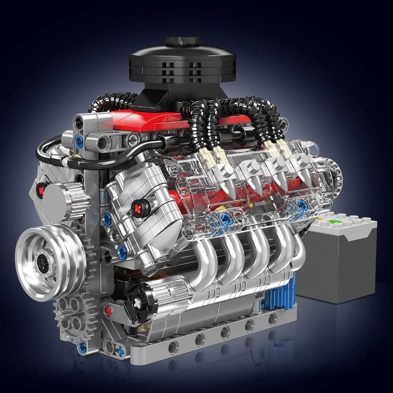 Mal King 10171 Technische Motor – Gemotoriseerd LEGO Speelgoed