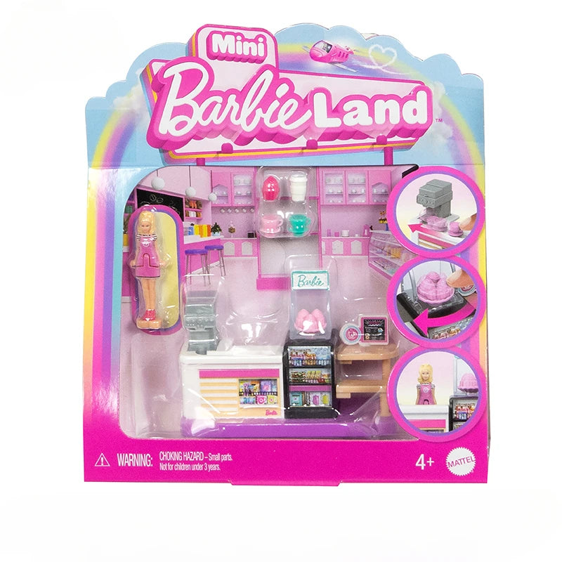 Mini BarbieLand Kapsalon – Poppenhuis Accessoire voor 30 cm Barbie