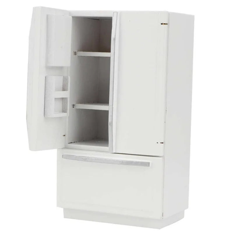 1/12 Miniatuur Keuken Poppenhuis – Witte Houten Keukenset