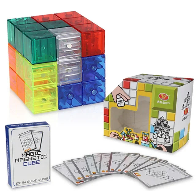 Magnetische Kubus Bouwstenen 3D – DIY Fidget Speelgoed 12+ Jaar
