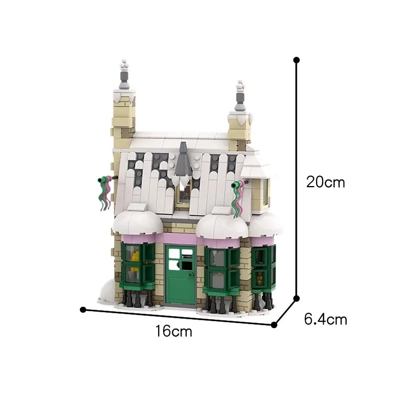 Diagon Alley Bouwset – Magisch Stadsgebouw Compatibel met LEGO