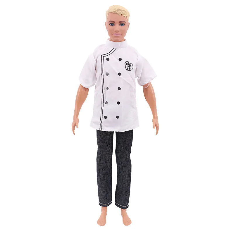 Ken Kledingset Handgemaakt – Stijlvolle Outfit voor 30 cm Poppen