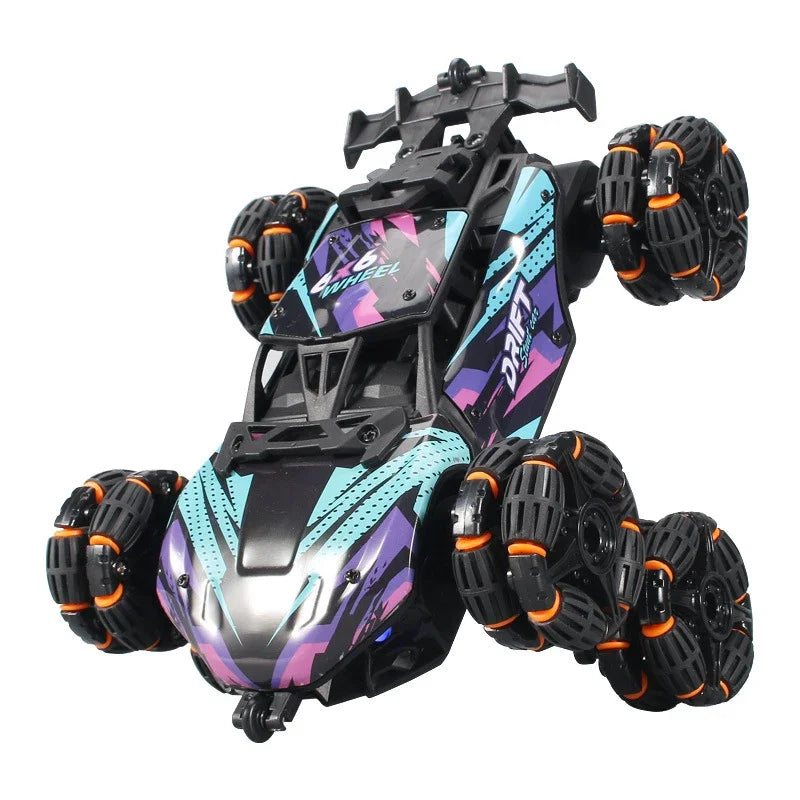 6-Wiel RC Stuntauto met Rookfunctie – Snel & Spectaculair Speelgoed