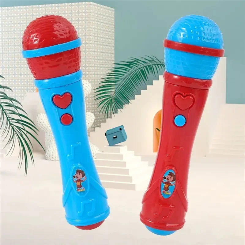 Kindermicrofoon Speelgoed – Simulatie Microfoon met Geluid (3-10 jaar)