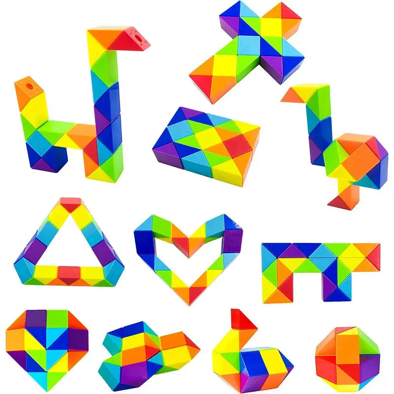 24-delige Magische Kubus – 3D Puzzel Speelgoed voor Kind & Volwassene